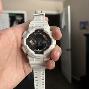 G-Shock White and Black Smartwatch